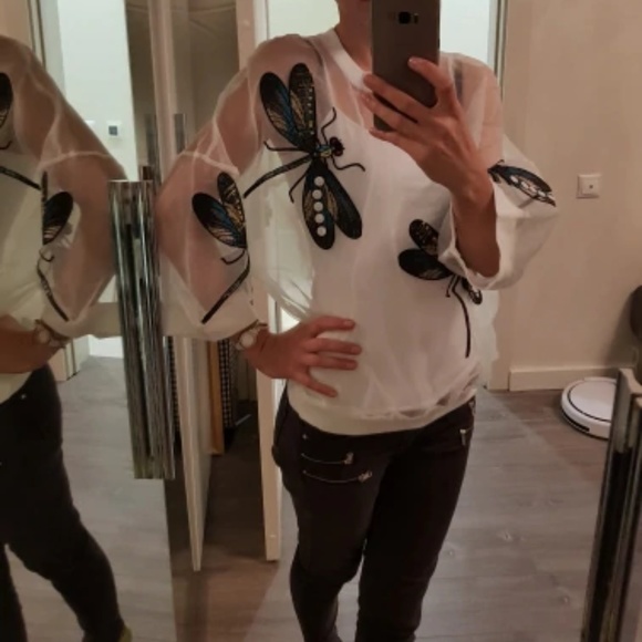 Korean Dragonfly Blouse - Picture 7 of 7